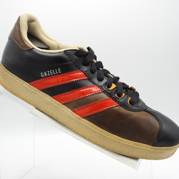 adidas gazelle black brown